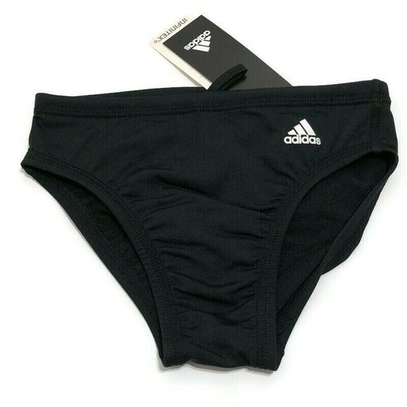Adidas Infinitex Plus Waterpolo Swim Brief Kids Big Boys Youth Swimwear 22 - Picture 1 of 4